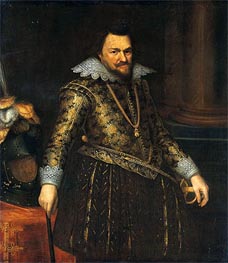 Portrait of Philips Willem, Prince of Orange, c.1608 von Michiel Jansz Miereveld | Gemälde-Reproduktion