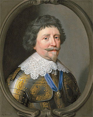 Portrait of Frederik Hendrik, Prince of Orange, Undated | Michiel Jansz Miereveld | Painting Reproduction