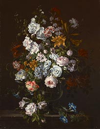 Flowers, undated by Jean-Baptiste Monnoyer | Painting Reproduction