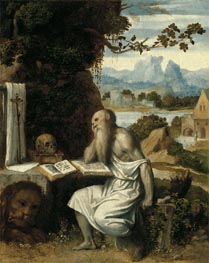Saint Jerome | Moretto da Brescia | Gemälde Reproduktion