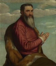 Praying Man with a Long Beard | Moretto da Brescia | Painting Reproduction