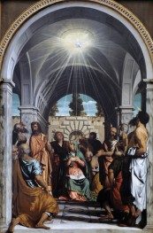 The Pentecost | Moretto da Brescia | Painting Reproduction