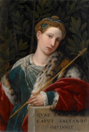 Portrait of a Lady as Salome | Moretto da Brescia | Painting Reproduction