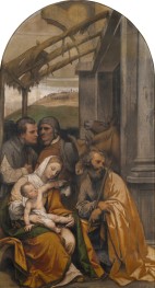 The Adoration of the Shepherds | Moretto da Brescia | Painting Reproduction