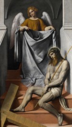 Passion of Christ and Angel | Moretto da Brescia | Painting Reproduction