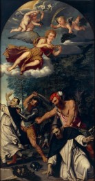 The Martyrdom of Saint Peter of Verona | Moretto da Brescia | Painting Reproduction