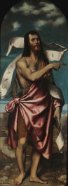 Saint John the Baptist | Moretto da Brescia | Painting Reproduction