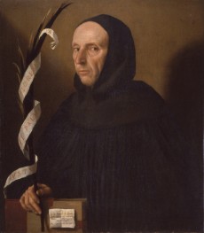 Portrait of Girolamo Savonarola | Moretto da Brescia | Painting Reproduction