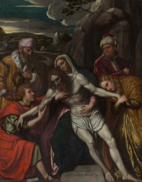 The Entombment | Moretto da Brescia | Painting Reproduction
