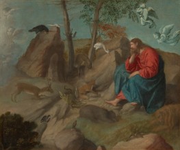 Christ in the Wilderness | Moretto da Brescia | Painting Reproduction