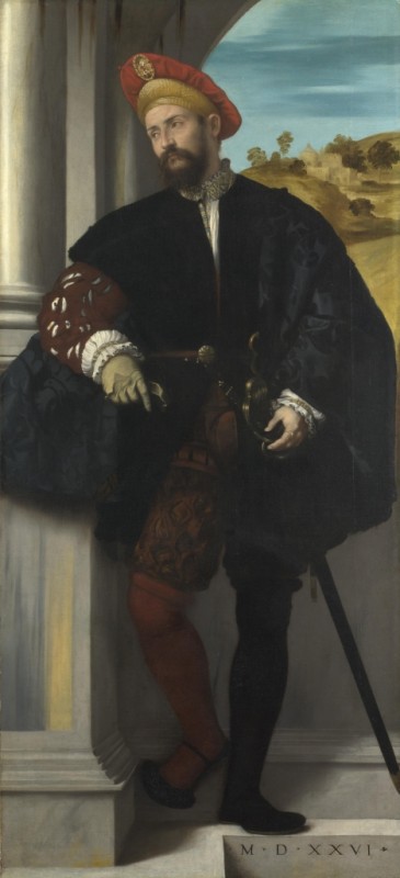 Portrait of a Man, 1526 | Moretto da Brescia