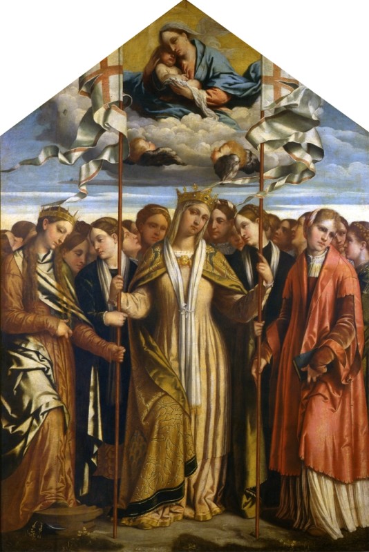 Moretto da Brescia | Saint Ursula and Her Companions, 1537 Saint Ursula and Her Companions, 1537 | Moretto da Brescia