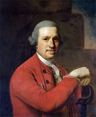 Portrait of General Lloyd, 1773 | Nathaniel Hone | Gemälde Reproduktion