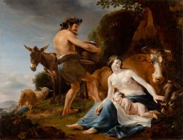 The Infancy of Zeus, n.d. by Nicolaes Berchem | Painting Reproduction