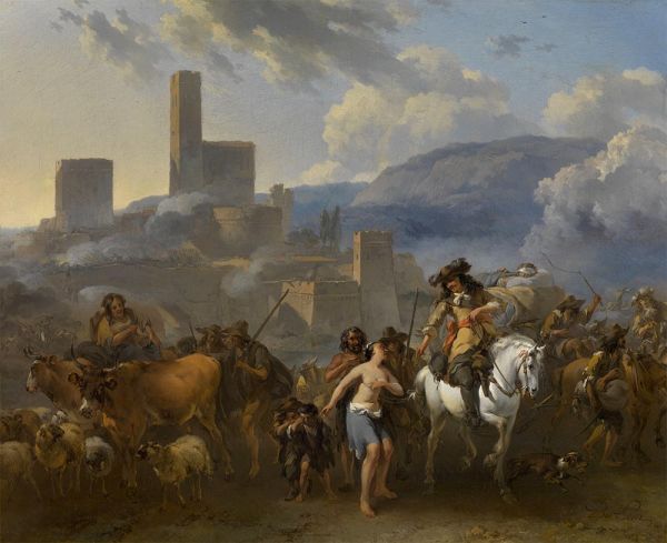 War Time | Nicolaes Berchem | Painting Reproduction