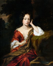 Portrait of a Woman, 1680 by Nicolaes Maes | Painting Reproduction