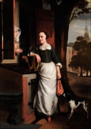 The Maidservant | Nicolaes Maes | Painting Reproduction