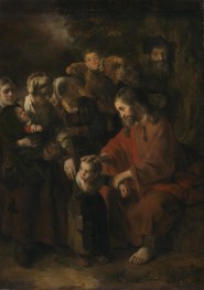 Christ Blessing the Children | Nicolaes Maes | Painting Reproduction