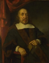 Portrait of an Elderly Man in a Black Robe | Nicolaes Maes | Painting Reproduction