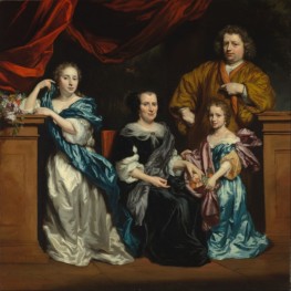 A Family Group | Nicolaes Maes | Painting Reproduction
