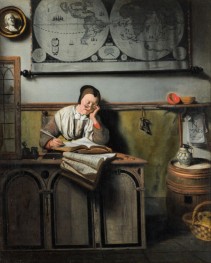The Account Keeper | Nicolaes Maes | Painting Reproduction