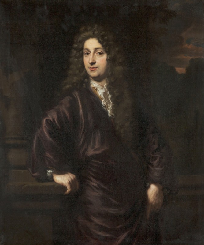Nicolaes Maes | Man with a Purple Cape and Lace Cravat, 1685 Man with a Purple Cape and Lace Cravat, 1685 | Nicolaes Maes