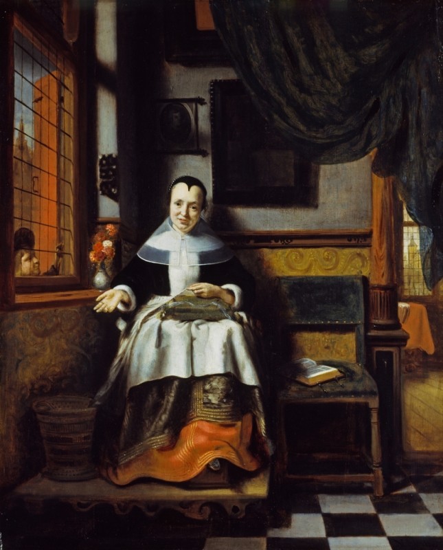 Nicolaes Maes | The Virtuous Woman, c.1655 The Virtuous Woman, c.1655 | Nicolaes Maes
