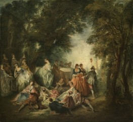 Fête Galante | Nicolas Lancret | Painting Reproduction