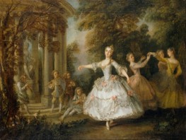 The Dancer Maria Sallé | Nicolas Lancret | Painting Reproduction