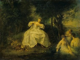 Women Bathing | Nicolas Lancret | Painting Reproduction