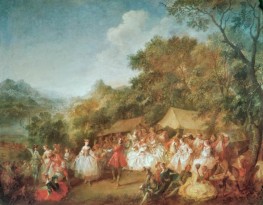 The Outdoor Celebration, n.d. by Nicolas Lancret | Painting Reproduction