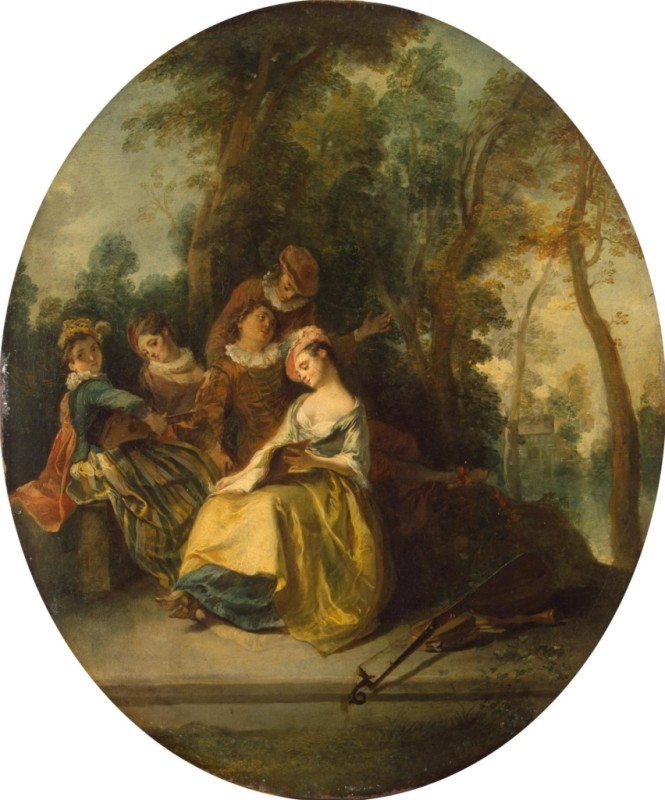 Konzert im Park, 1738 | Nicolas Lancret