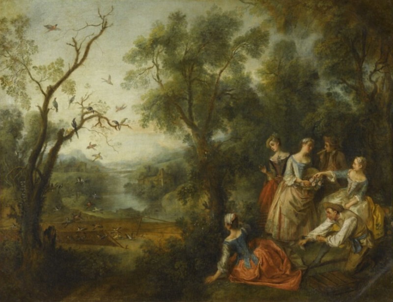 Der Frühling, n.d. | Nicolas Lancret
