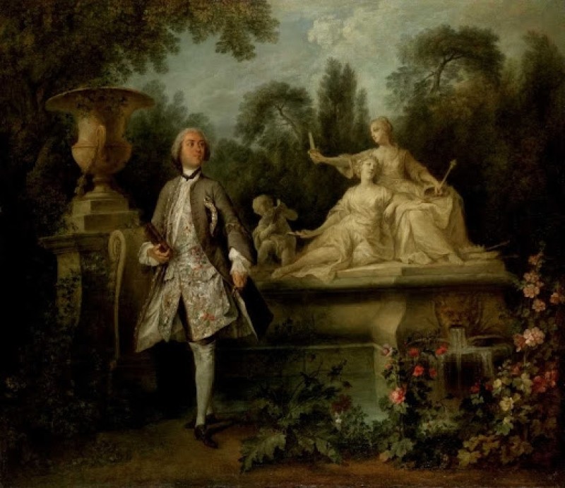 Porträt des Schauspielers Grandval, 1742 | Nicolas Lancret