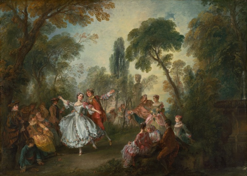 La Camargo beim Tanzen, 1730 | Nicolas Lancret