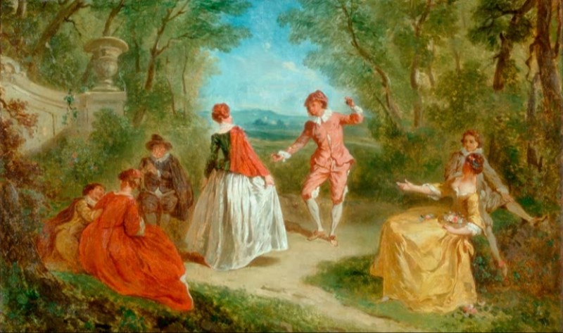 Country Dance, n.d. | Nicolas Lancret
