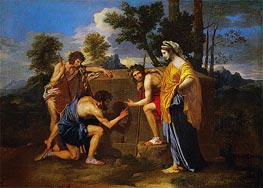 The Shepherds of Arcadia (Et In Arcadia Ego) | Nicolas Poussin | Painting Reproduction