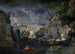 Winter (The Flood) | Nicolas Poussin | Gemälde Reproduktion