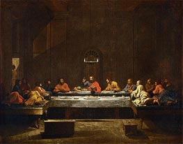 Holy Eucharist, c.1638/40 by Nicolas Poussin | Painting Reproduction