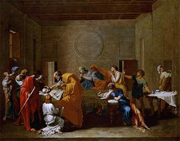 Extreme Unction | Nicolas Poussin | Painting Reproduction
