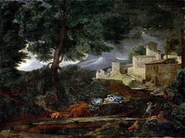 The Storm, 1651 by Nicolas Poussin | Painting Reproduction