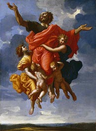 Ecstasy of Saint Paul | Nicolas Poussin | Gemälde Reproduktion