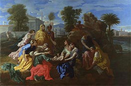 The Finding of Moses, 1651 by Nicolas Poussin | Painting Reproduction