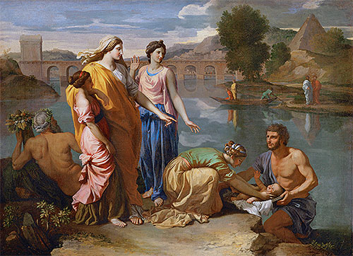 The Finding of Moses, 1638 | Nicolas Poussin | Painting Reproduction