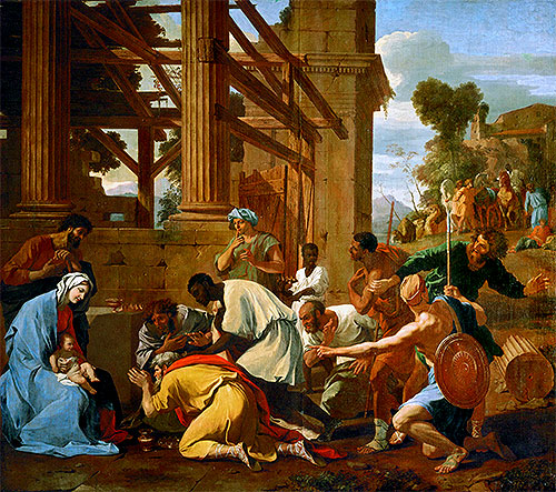 Adoration of the Magi, 1633 | Nicolas Poussin | Painting Reproduction