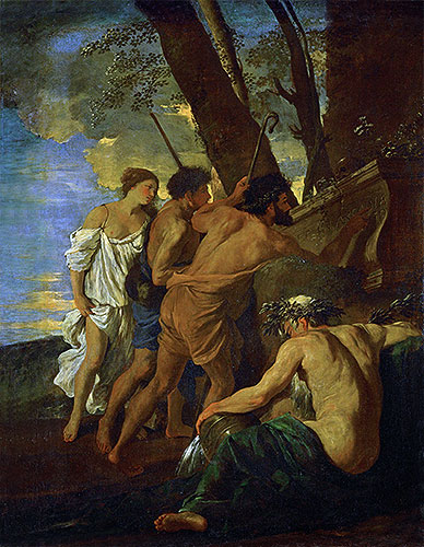 The Arcadian Shepherds (Et in Arcadia Ego), c.1630 | Nicolas Poussin