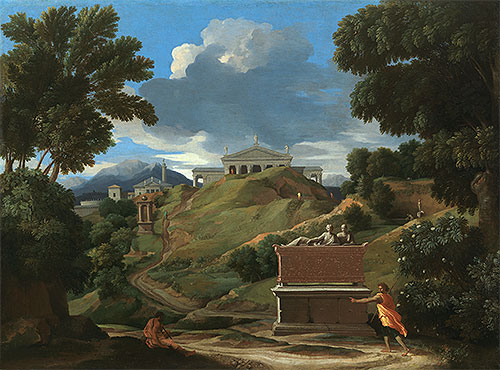 Landscape with Ruins, c.1634 | Nicolas Poussin