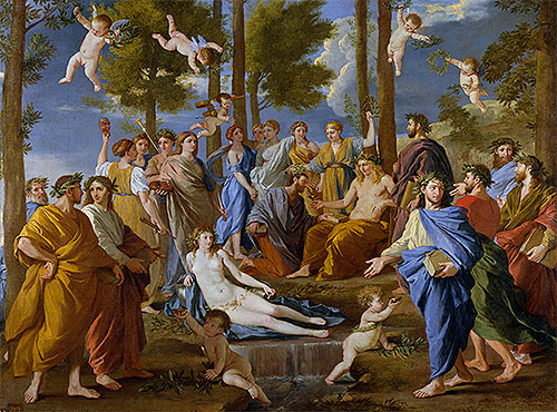Parnassus, c.1630/31 | Nicolas Poussin