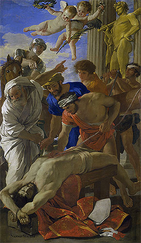 Martyrdom of Saint Erasmus, 1628 | Nicolas Poussin