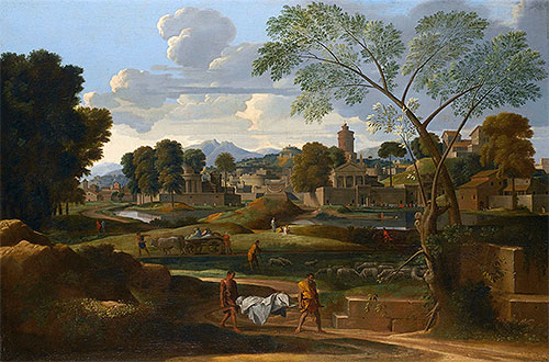 The Funeral of Phocion | Nicolas Poussin | Painting Reproduction